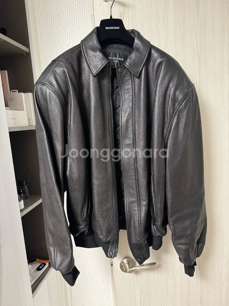 발렌시아가 택시 블루종 스몰 S--0