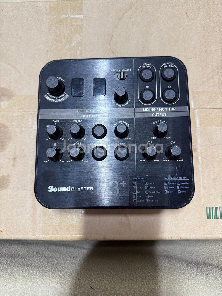 사운드블라스터 K3+ 오디오 믹서--0