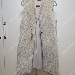 여성베스트 앞은 뽀글이털 프리사이즈