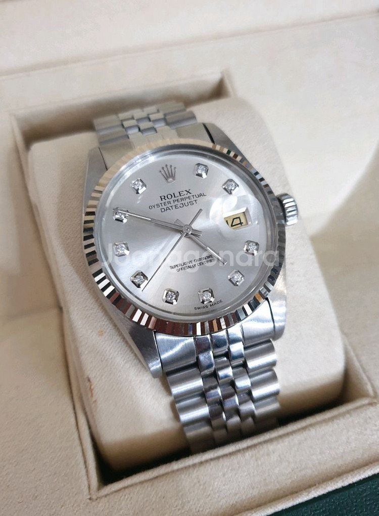 롤렉스 정품 데이저스트 16014 실버 텐포인트--3
