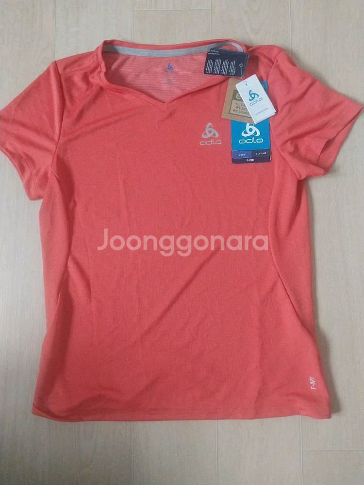 Odlo 여성 스포츠 티셔츠 사이즈 S--0