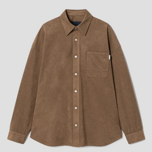 준지 25FW 맥시핏 스웨이드 셔츠 새상품 48