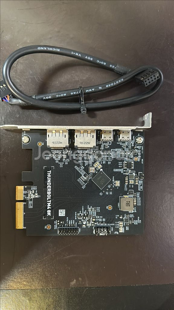 MSI 보드용 썬더볼트4 pci-e 확장카드--0