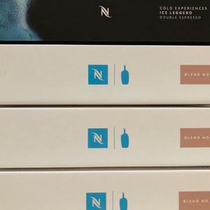 네스프레소 버츄오 블루보틀 넘버2 3줄 아이스레제로1줄