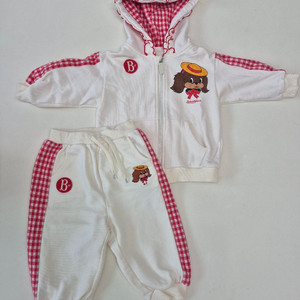 베베드피노 레이첼 후드 상하복 90