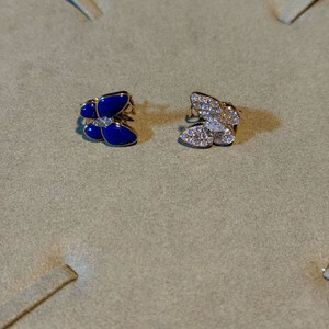 18k 원석 천연다이아 귀걸이