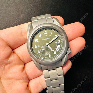 Boderry 보더리 카키필드 티타늄 쿼츠 시계 판매