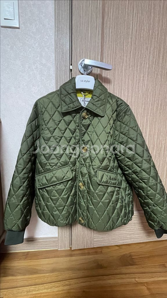 바버x알렉사 콜라보 한정판 제이미 퀄팅 새제품--0