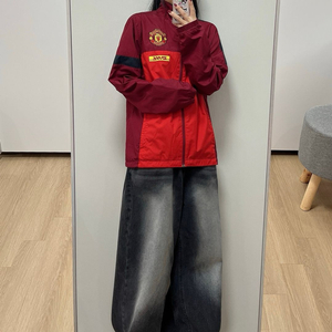 나이키 맨체스터 유나이티드 DHL 바람막이 자켓