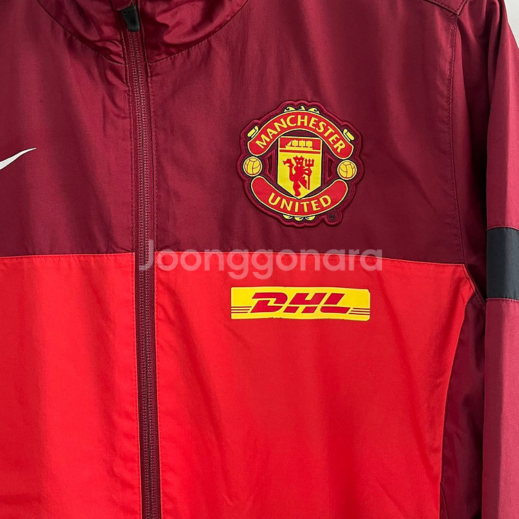 나이키 맨체스터 유나이티드 DHL 바람막이 자켓--4
