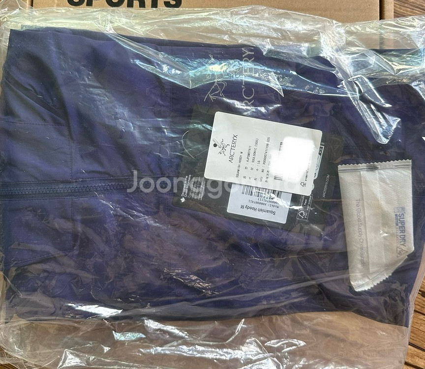 아크테릭스 스쿼미시후디 소울소닉 L 미개봉--0