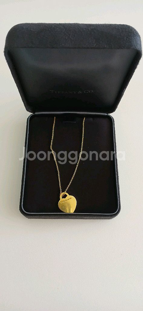 티파니 리턴투 하트태그 18k 목걸이--3