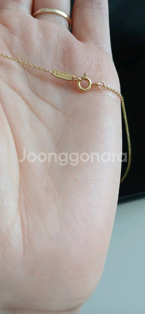 티파니 리턴투 하트태그 18k 목걸이--5