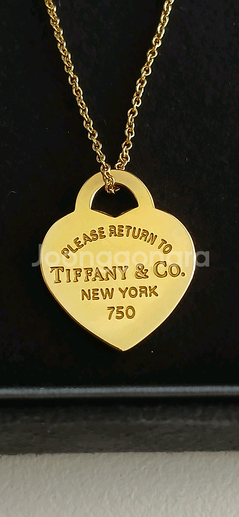 티파니 리턴투 하트태그 18k 목걸이--7