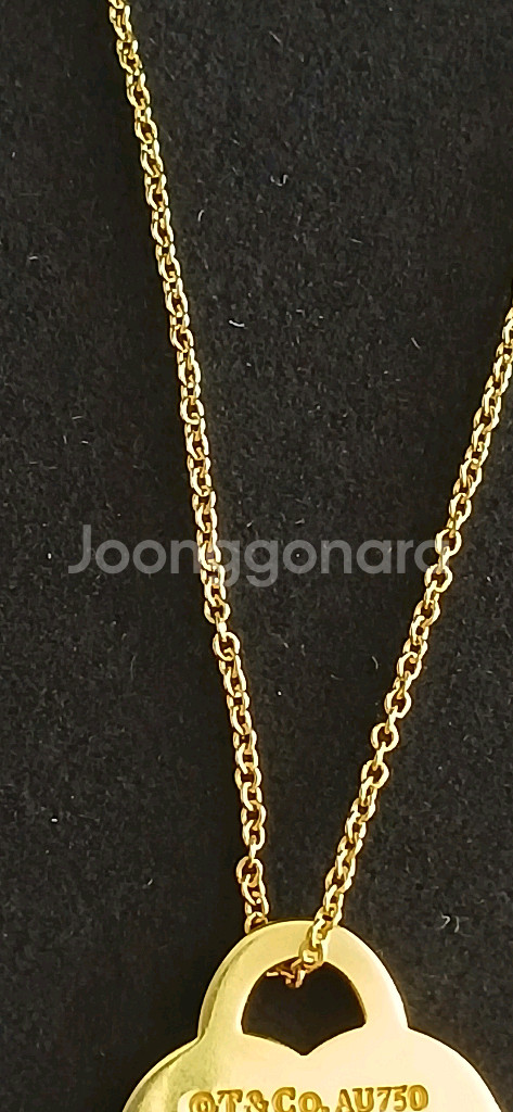 티파니 리턴투 하트태그 18k 목걸이--9