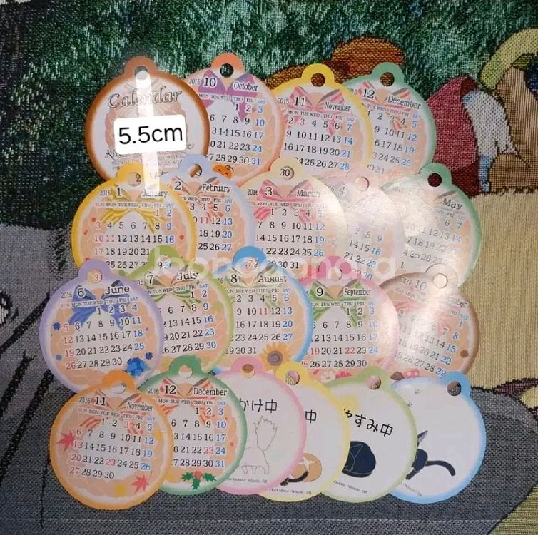 [일본정품] 지브리 마녀배달부키키 2016년 캘린더--9