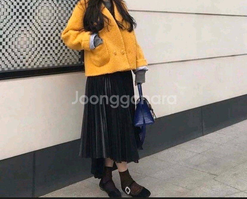 럭키슈에뜨 뽀글이 자켓--4