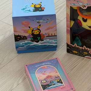 포켓몬 제주 팝업 굿즈(엽서북 / 워터돔머그)