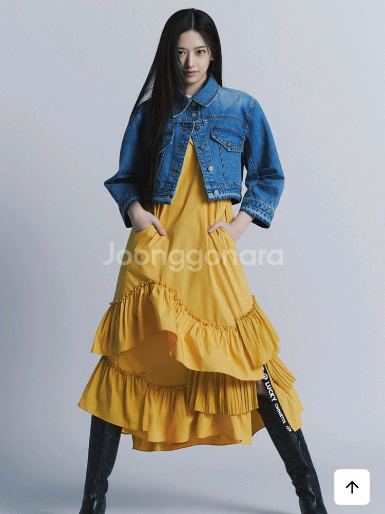 럭키슈에뜨 데님자켓--1