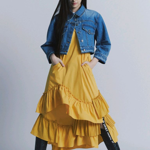 럭키슈에뜨 데님자켓