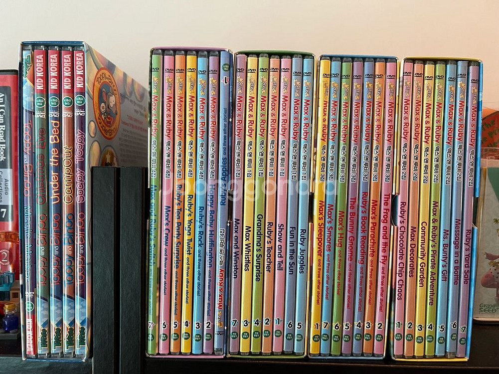 뉴 맥스 앤 루비 DVD 1,2,3,4집--0