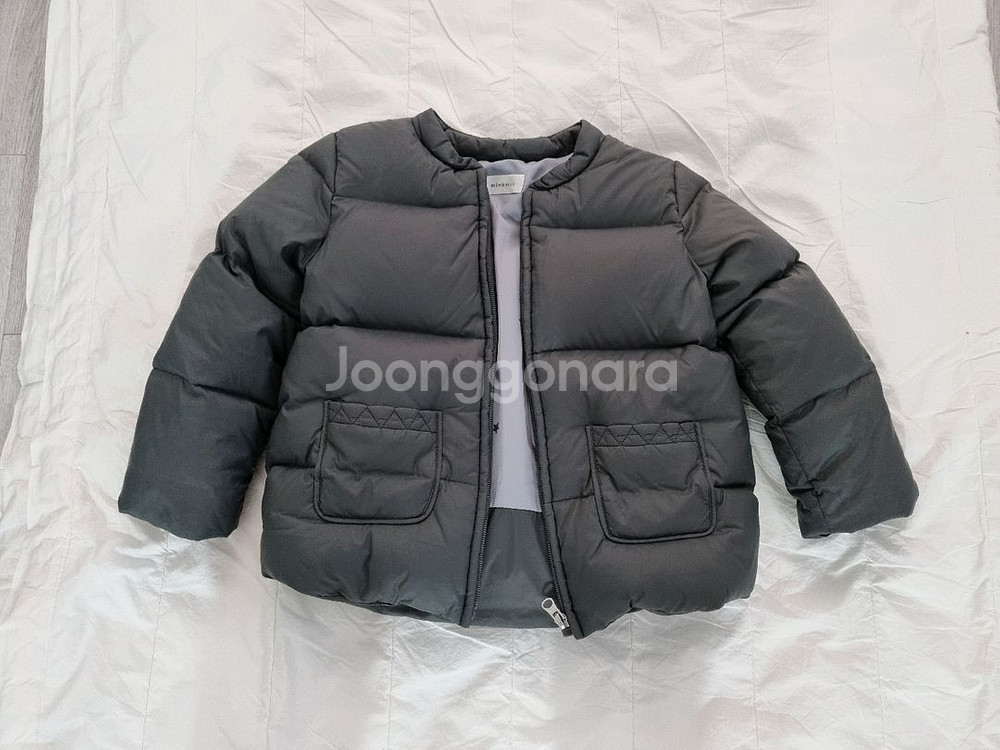 밍크뮤 오리털 패딩 110--0