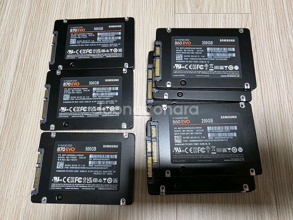 삼성 SSD 870 500GB/원10, 24년 문서--0