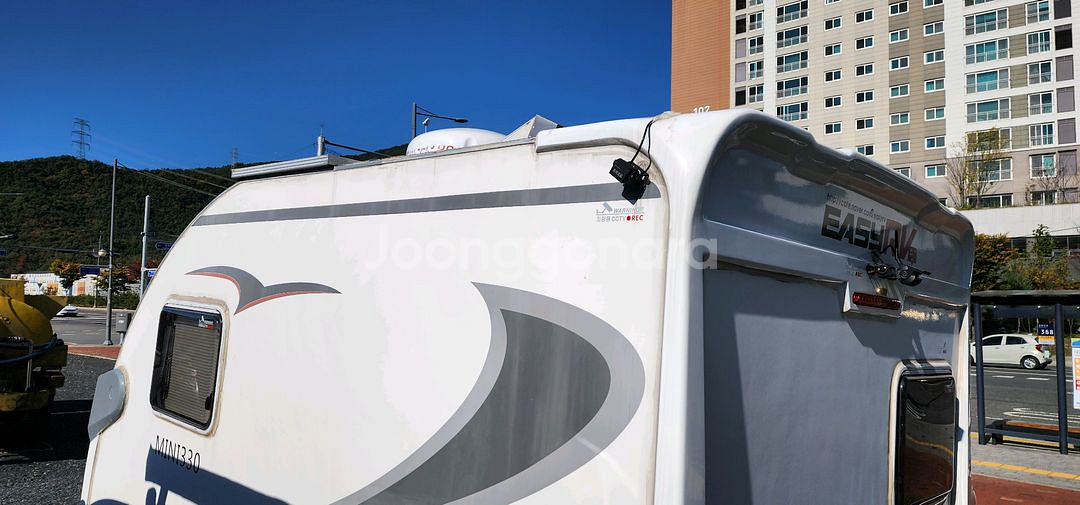 이지알브이330 캠핑카라반 팔아요--3