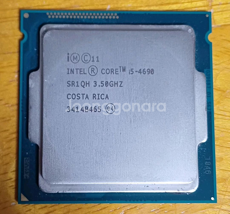 인텔 cpu i5 4690--0