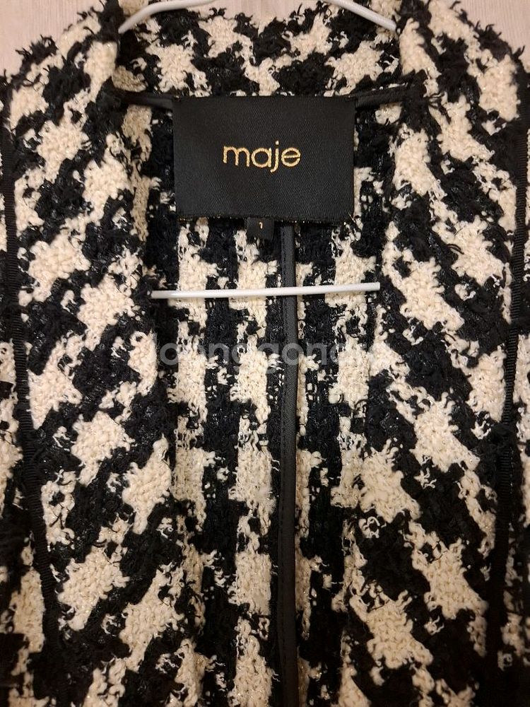 마쥬 트위드 자켓--1