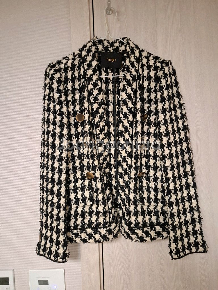 마쥬 트위드 자켓--0