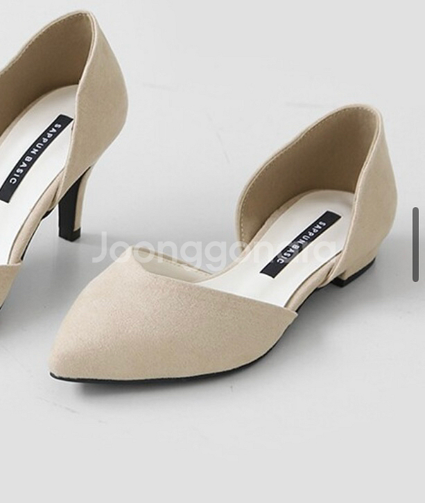 사뿐) 클로아 스웨이드 스틸레토힐 2cm/ 240--1