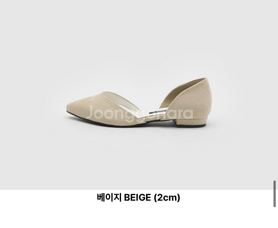 사뿐) 클로아 스웨이드 스틸레토힐 2cm/ 240--0