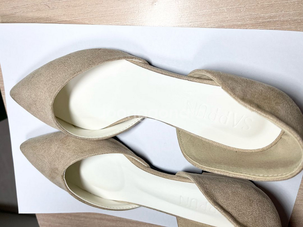 사뿐) 클로아 스웨이드 스틸레토힐 2cm/ 240--4