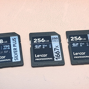 V60 SD 메모리카드 128GB 256기가 렉사