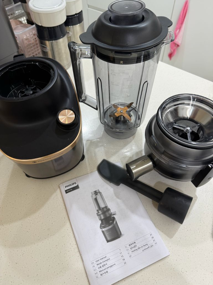 필립스 초고속 믹서기 착즙 블렌더 HR3770 이미지