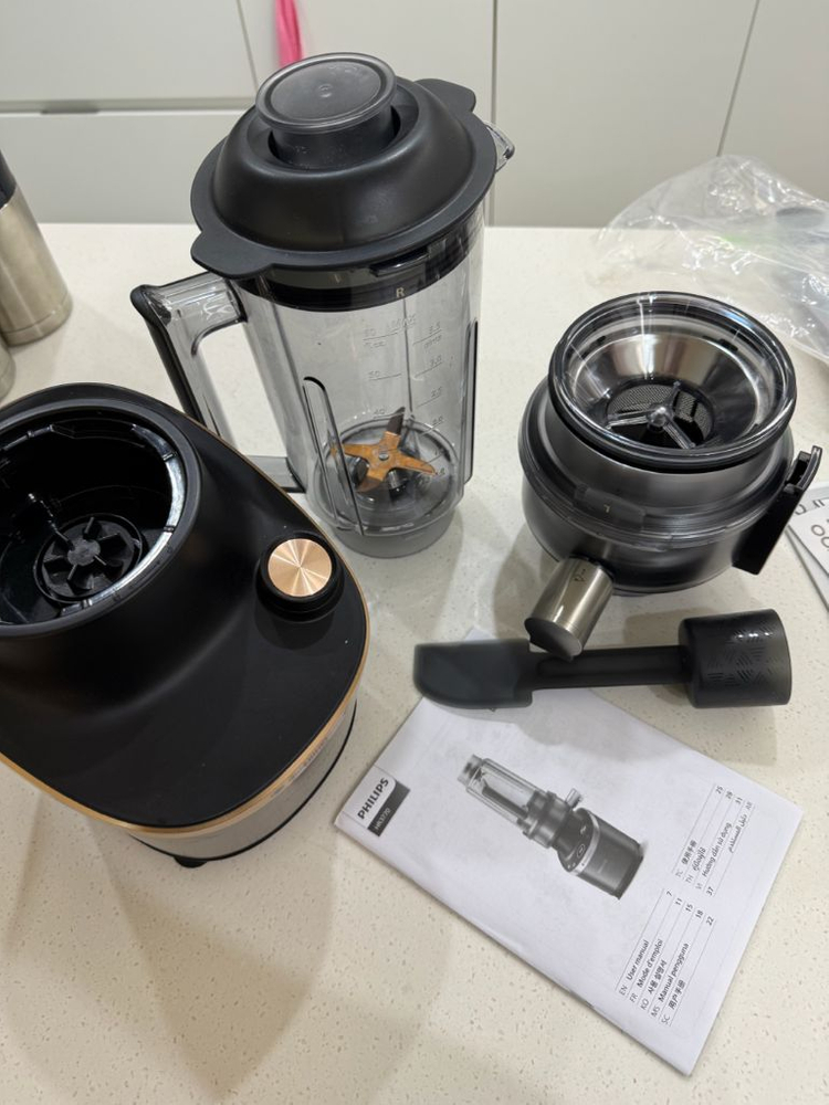 필립스 초고속 믹서기 착즙 블렌더 HR3770 이미지