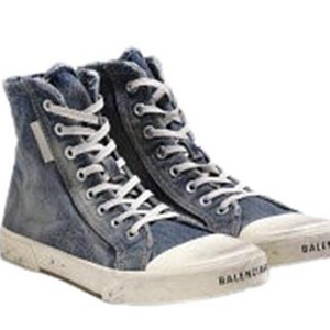 발렌시아가 PARIS 하이탑 스니커즈 데님 688756