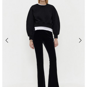 아상 아상블라주 벨벳 팬츠