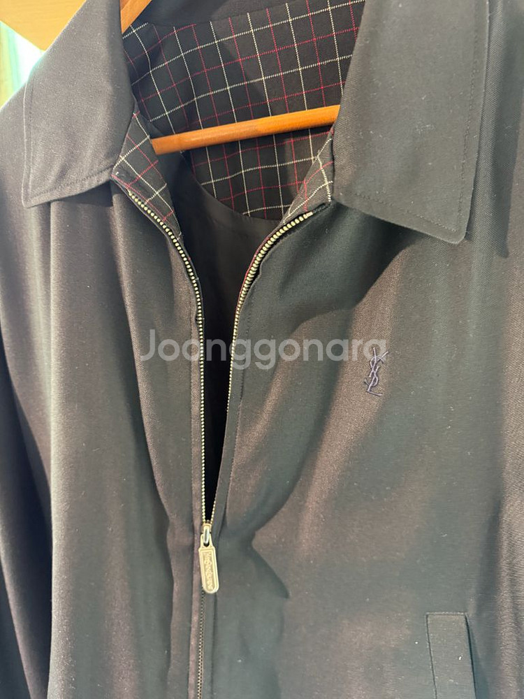 입생로랑 울 블루종 자켓 100 상태최상--10