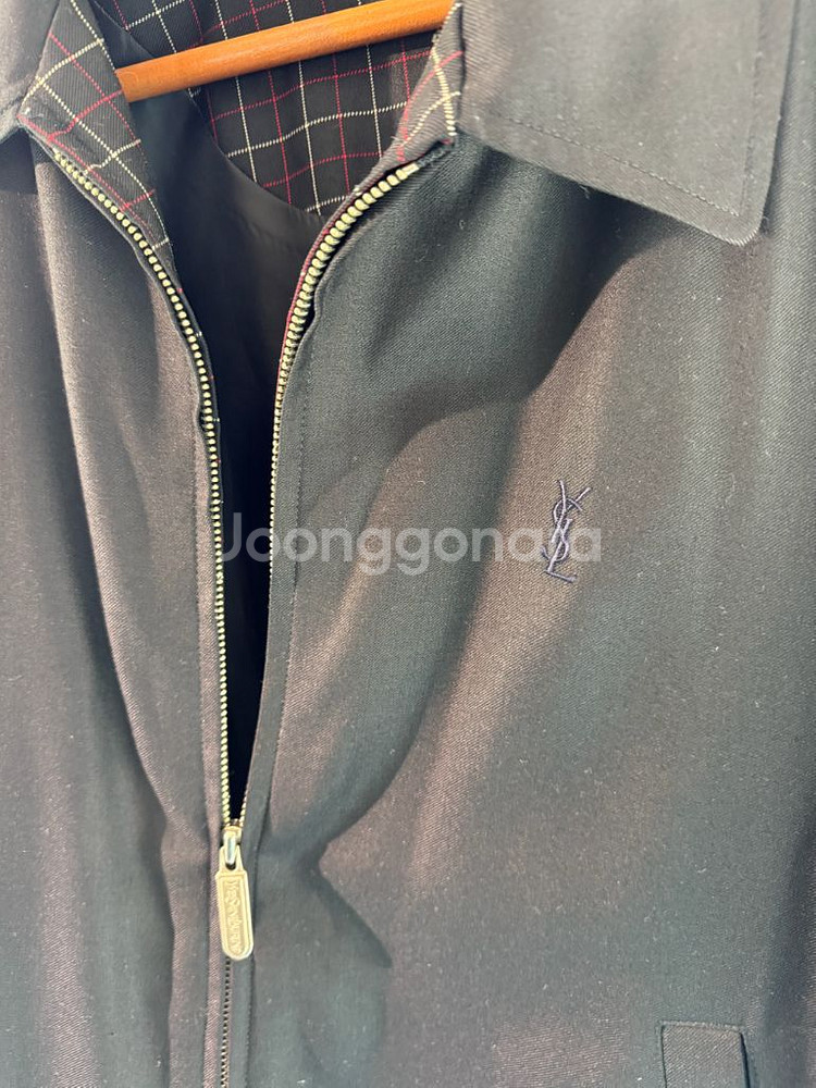 입생로랑 울 블루종 자켓 100 상태최상--11