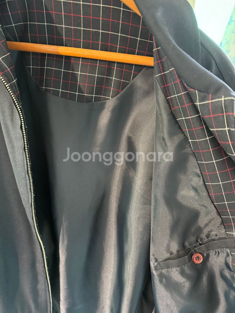 입생로랑 울 블루종 자켓 100 상태최상--15