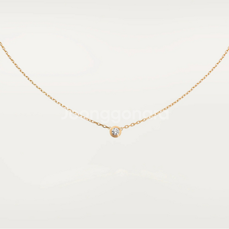 까르띠에 다무르 목걸이--0