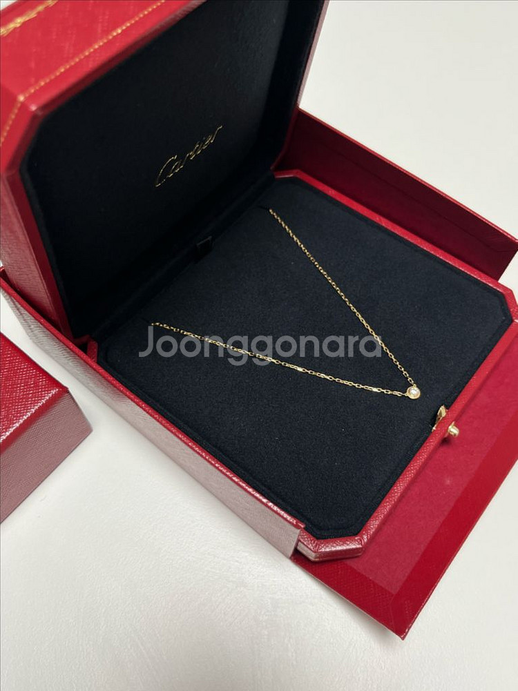 까르띠에 다무르 목걸이--4