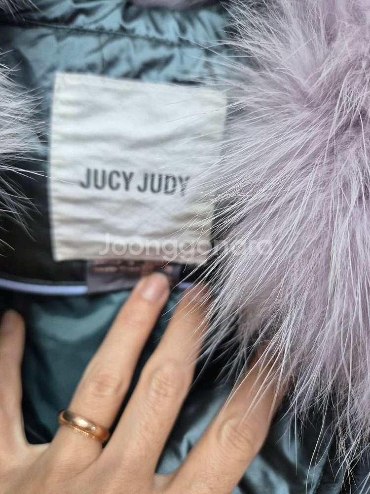 쥬시쥬디 폭스 다운패딩(55~66)--2