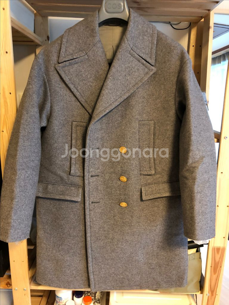 발렌티노 더블 그레이 코트--0