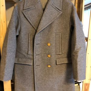 발렌티노 더블 그레이 코트