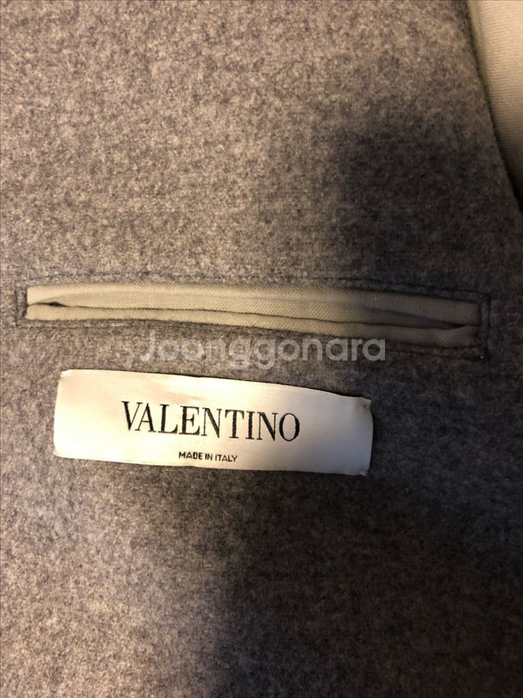 발렌티노 더블 그레이 코트--4