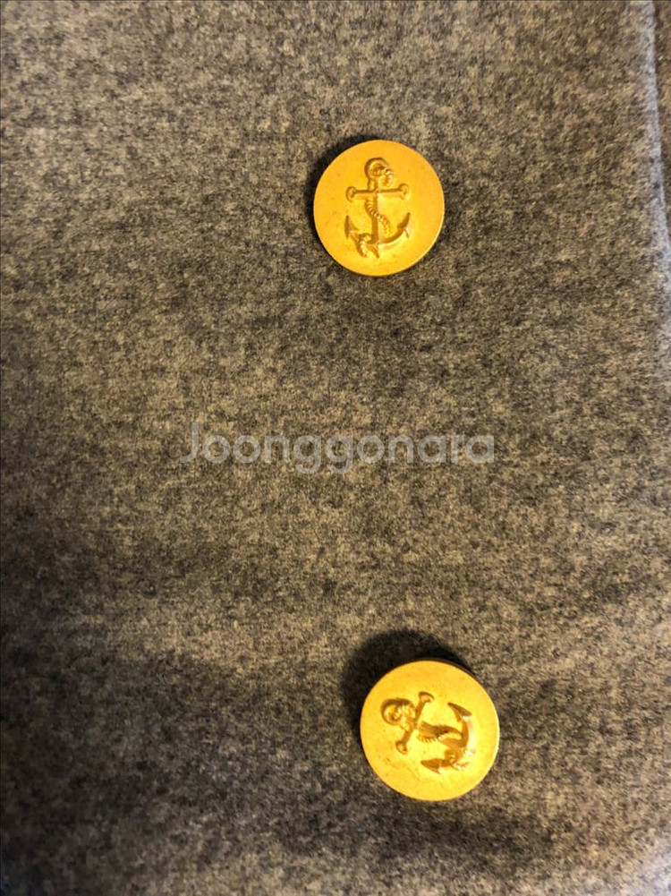 발렌티노 더블 그레이 코트--2