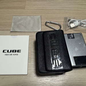골프 거리측정기 캐디톡 큐브 새상품 풀세트